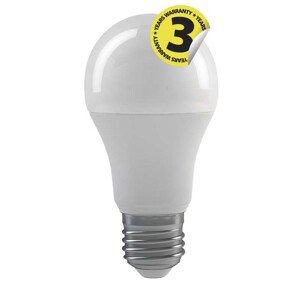 Emos LED žiarovka Classic A60, 10,5 W/75 W E27, CW studená biela, 1060 lm, Classic, F