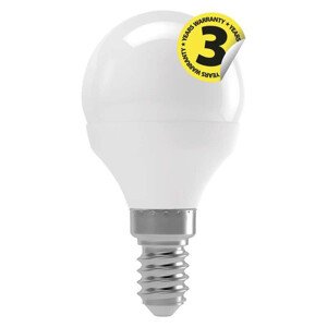 Emos LED žiarovka MINI GLOBE, 4W/30W E14, NW neutrálna biela, 330 lm, Classic, F