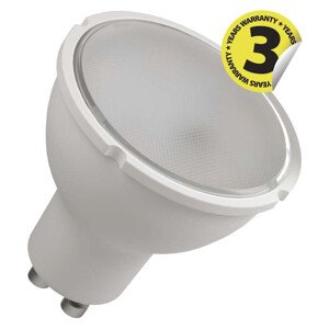 Emos LED žiarovka MR16, 5.5W/40W GU10, NW neutrálna biela, 465 lm, Classic, G