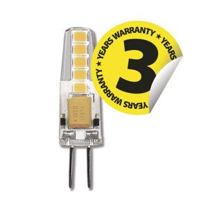 Emos LED žiarovka JC, 2W/22W G4, NW neutrálna biela, 210 lm, Classic, F