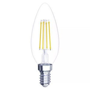 Emos LED žiarovka CANDLE, 6W/60W, E14 teplá biela, 810 lm, Filament, D