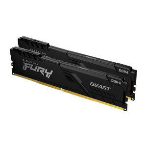 KINGSTON 32GB 3600MT/s DDR4 CL18 DIMM (Kit of 2) FURY Beast Black