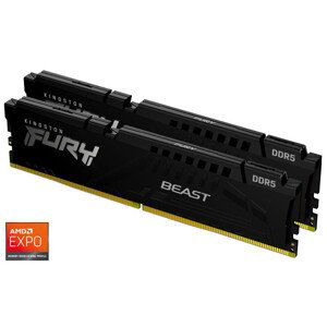 KINGSTON 32GB 5600MT/s DDR5 CL36 DIMM (Kit of 2) FURY Beast Black EXPO