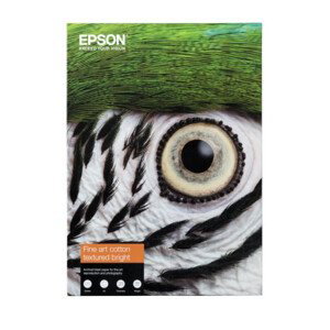 EPSON papier A4 - 300g/m2 - 25 listov - Fine Art Cotton Textured Bright