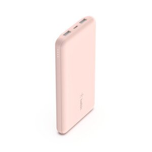 Belkin BOOST CHARGE USB-C PowerBanka, 10000mAh, 15W, ružová