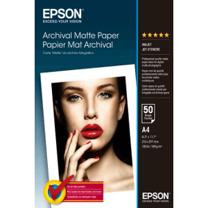 EPSON A4, Archival Matte Paper (50listov)