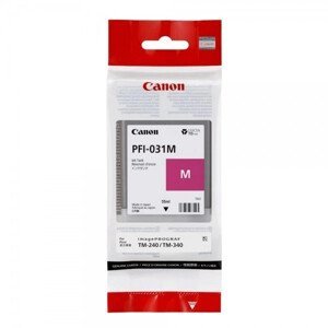 CANON PFI-031 M - originálna cartridge, purpurová, 55ml