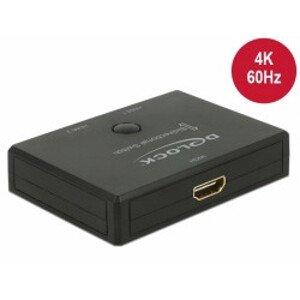 Delock HDMI 2 - 1 obojsmerný Switch 4K 60 Hz