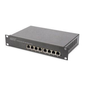 DIGITUS Gigabit Ethernet Switch 8-port, 10 palcov, nemanagovaný