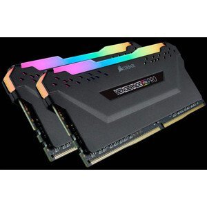 CORSAIR DIMM DDR4 16GB (Kit of 2) 3200MHz CL16 Vengeance RGB PRO Čierna