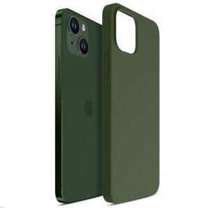 3mk ochranný kryt Hardy Silicone MagCase pre Apple iPhone 15, Alphine Green