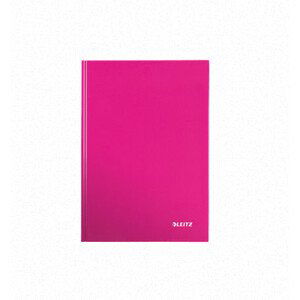 LEITZ Zápisník WOW, A5, linka, ružový