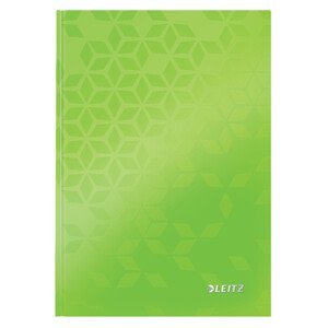 LEITZ Zápisník WOW, A5, linka, zelená