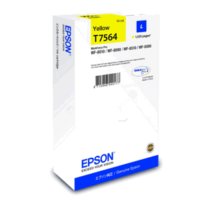 EPSON T7564 (C13T75644N) - originálna cartridge, žltá, 1500 strán