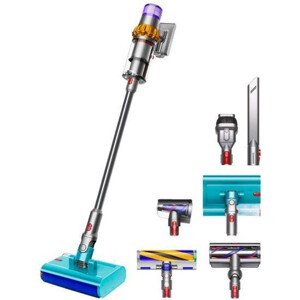 Dyson V15s Detect Submarine akumulátorový vysávač, tyčový, mokré vytieranie, LCD displej, viacstupňová filtrácia