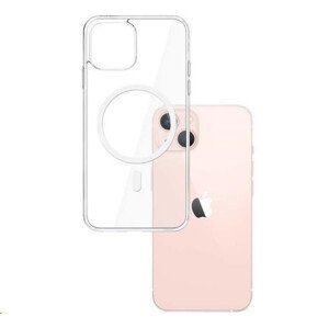 3mk ochranný kryt MagCase pre Apple iPhone 15 Plus, číra