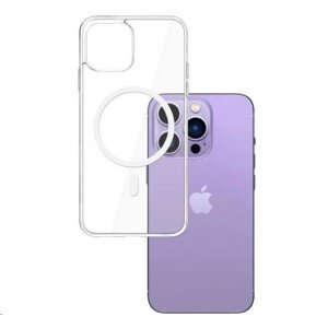 3mk ochranný kryt MagCase pre Apple iPhone 15 Pro Max, číra