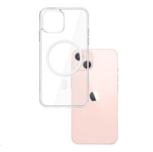 3mk ochranný kryt MagCase pre Apple iPhone 15, číra