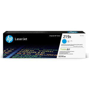 HP W2191X - originálny toner HP 219X, azúrový, 2500 strán