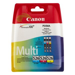 CANON CLI-526 - originálna cartridge, farebná, 9ml