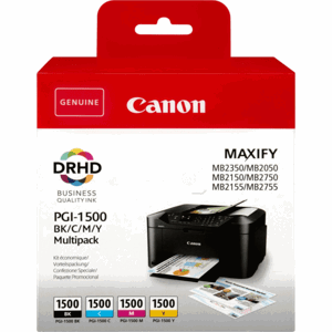 CANON PGI-1500 - originálna cartridge, čierna + farebná, 400/3x300