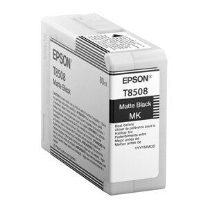 EPSON T8508 (C13T85080N) - originálna cartridge, matne čierna, 80ml