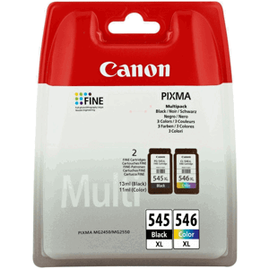CANON PG-545-XL - originálna cartridge, čierna + farebná, 400 strán