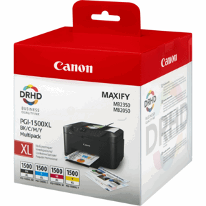 CANON PGI-1500-XL - originálna cartridge, čierna + farebná, 780 strán