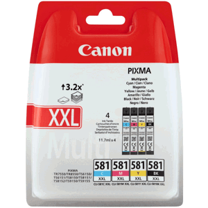 CANON CLI-581-XXL - originálna cartridge, čierna + farebná, 11,7ml