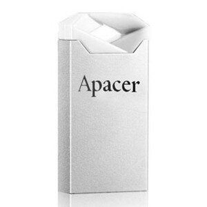 Apacer USB flash disk, USB 2.0, 32GB, AH111, strieborný, AP32GAH111CR-1, USB A