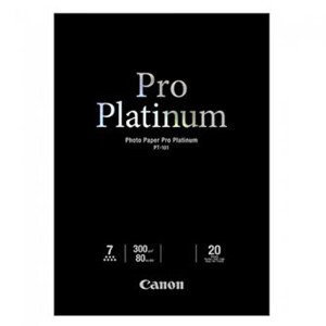 Canon PT-101 Photo Paper PRO Platinum, PT-101, fotopapier, mikroporézny povrch typ lesklý, 2768B067, biely, A2, 16.54x23.39", 300