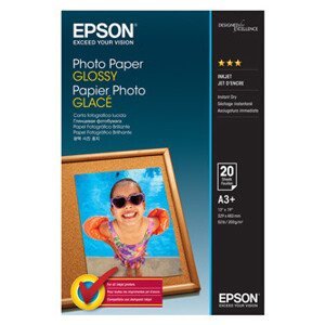 Epson Photo Paper Glossy, C13S042535, fotopapier, lesklý, biely, A3+, 200 g/m2, pre inkoustové tlačiarne