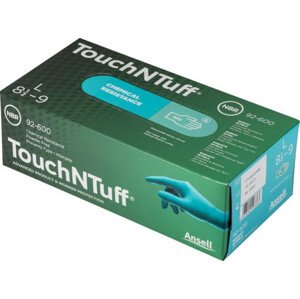 Rukavice Ansell Touch N Tuff 92-600 nepudrované vel.8,5-9 zelené 100ks