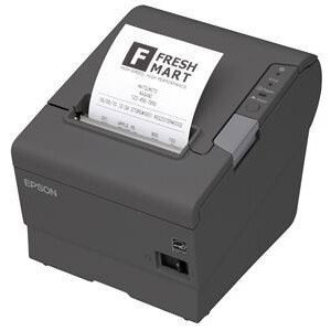 EPSON TM-T88V pokladničná tlačiareň, USB + serial, tmavá, so zdrojom