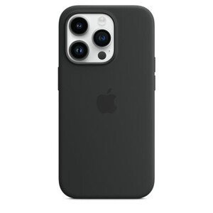 APPLE iPhone 14 Pre silikónové puzdro s MagSafe - Midnight