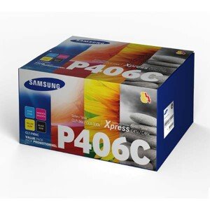 SAMSUNG CLT-P406C - originálny toner, farebný, 3x1000