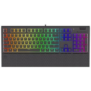 Endorfy herná klávesnica Omnis Pudd.Kaihl BL RGB /USB/ blue switch / drôtová / mechanická / US layout / čierna RGB