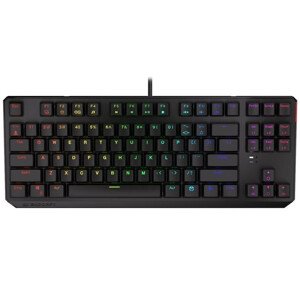 Endorfy herná klávesnica Thock TKL Khail BR RGB /USB/ brown sw. / drôtová / mechanická / US layout / čierna RGB