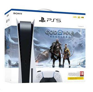 SONY PS5 with Blu-Ray 825GB + God of War: Ragnarok (EU distribúcia)