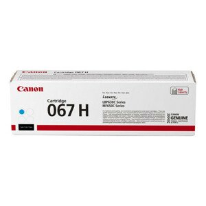 CANON 067 C - originálny toner, azúrový, 2350 strán