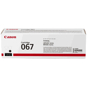 CANON 067 BK - originálny toner, čierny, 1350 strán