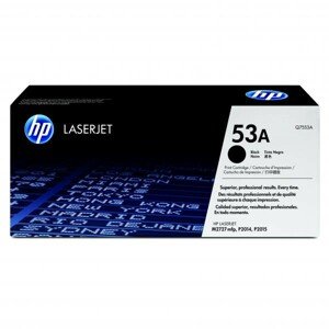 HP Q7553A - originálny toner HP 53A, čierny, 3000 strán