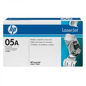 HP CE505A - originálny toner HP 05A, čierny, 2300 strán