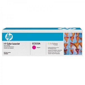 HP CC533A - originálny toner HP 304A, purpurový, 2800 strán