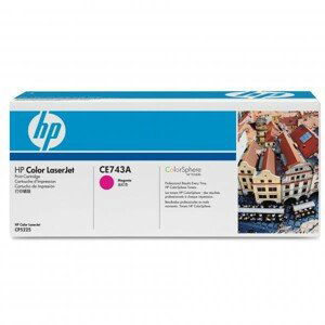 HP CE743A - originálny toner HP 307A, purpurový, 7300 strán