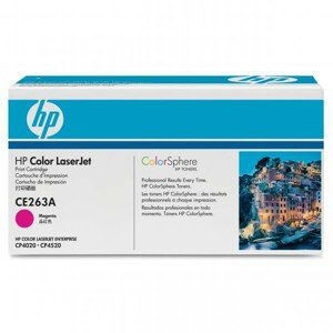 HP CE263A - originálny toner HP 648A, purpurový, 11000 strán