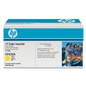 HP CF032A - originálny toner HP 646A, žltý, 12500 strán