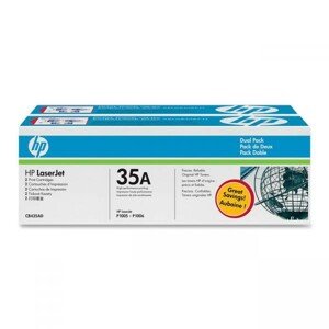 HP CB435AD - originálny toner HP 35A, čierny, 2x1500 2ks