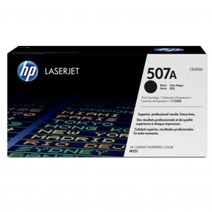 HP CE400A - originálny toner HP 507A, čierny, 5500 strán