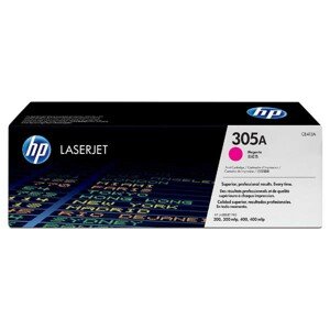 HP CE413A - originálny toner HP 305A, purpurový, 2600 strán